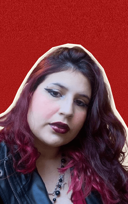 Foto de Thamores em uma moldura estilizada