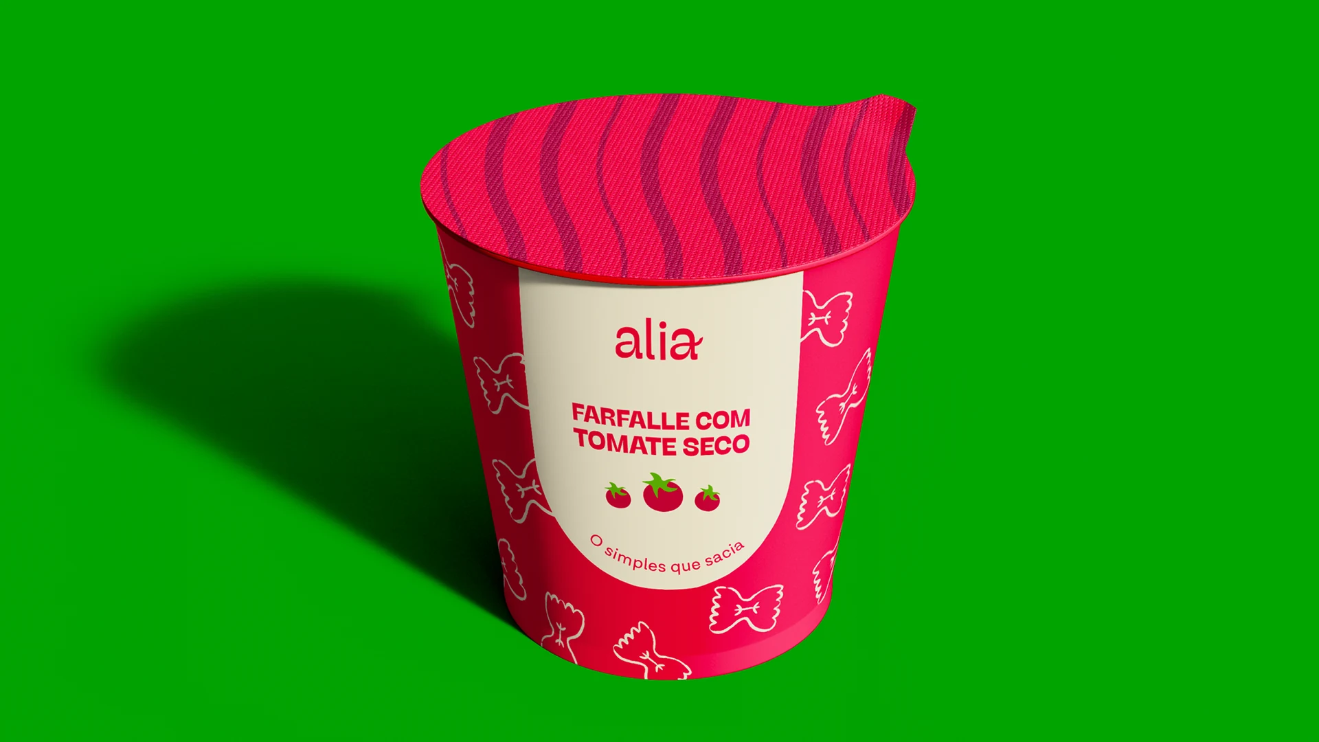 Copo de massa instantânea Alia
