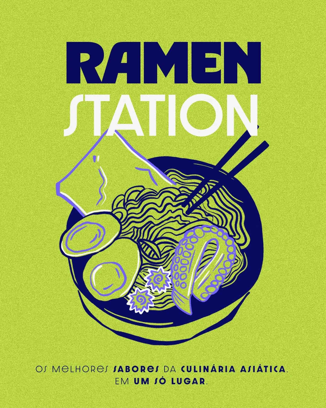 Publicação ilustrada da Ramen Station