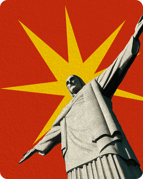 Post sobre Rio de Janeiro com Cristo Redentor