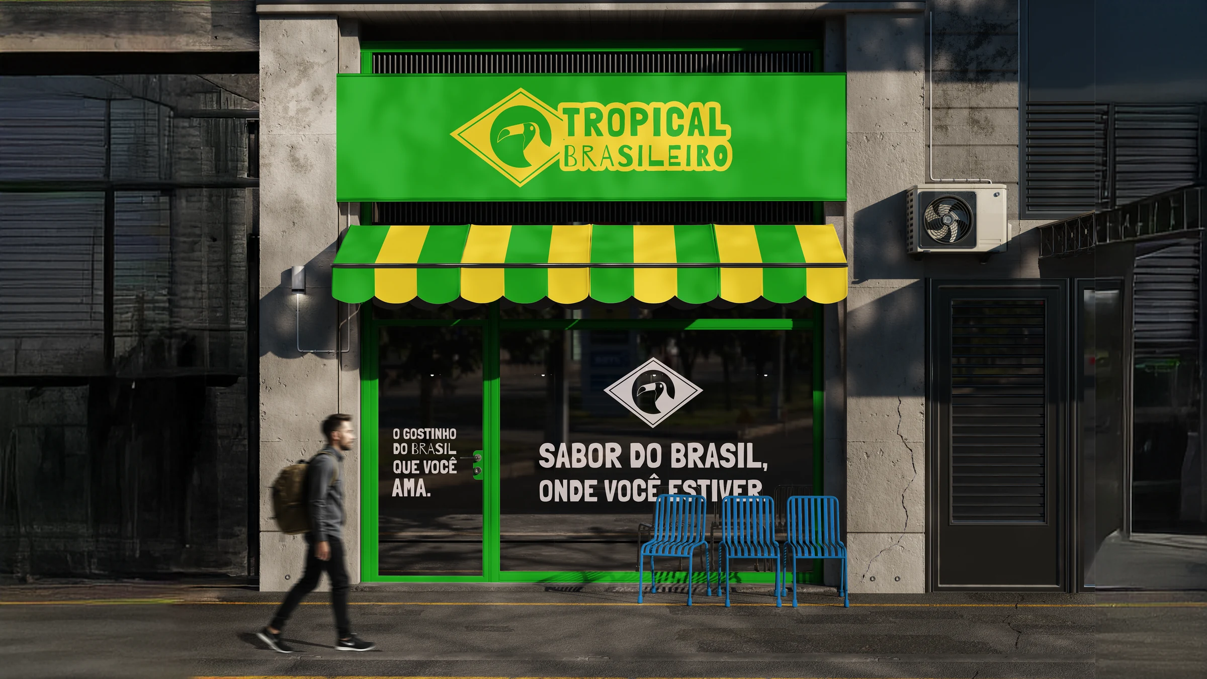 Peça de divulgação da Tropical Brasileiro